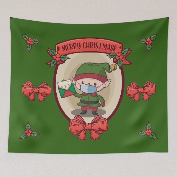 Item preview, Merry Christmas santa elf mail designed and sold by TheSimpleMan.