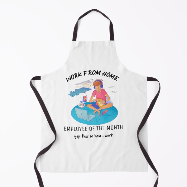 Item preview, Work From Home Employee Of The Month designed and sold by Xrizen  Designs.