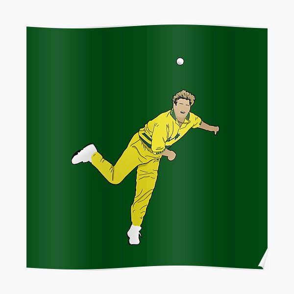Shane Warne Poster