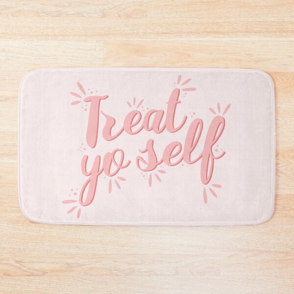 Item preview, Treat Yo Self quote art designed and sold by aperte.