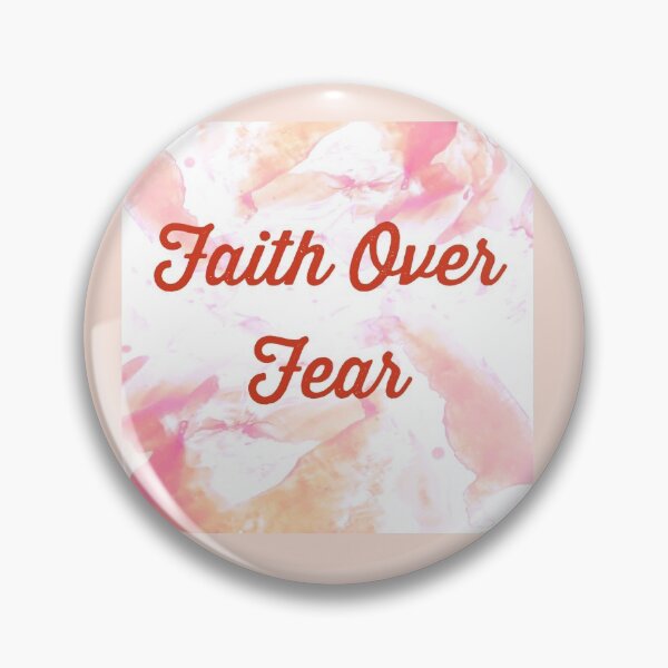 Item preview, Faith Over Fear (Pink) designed and sold by Miss Stephanie’s Art Creations.