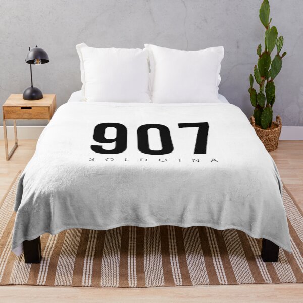 Item preview, Soldotna, AK - 907 Area Code design designed and sold by CartoCreative.
