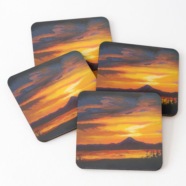 Item preview, Puesta de sol en el Kenai designed and sold by ksdonaldson.