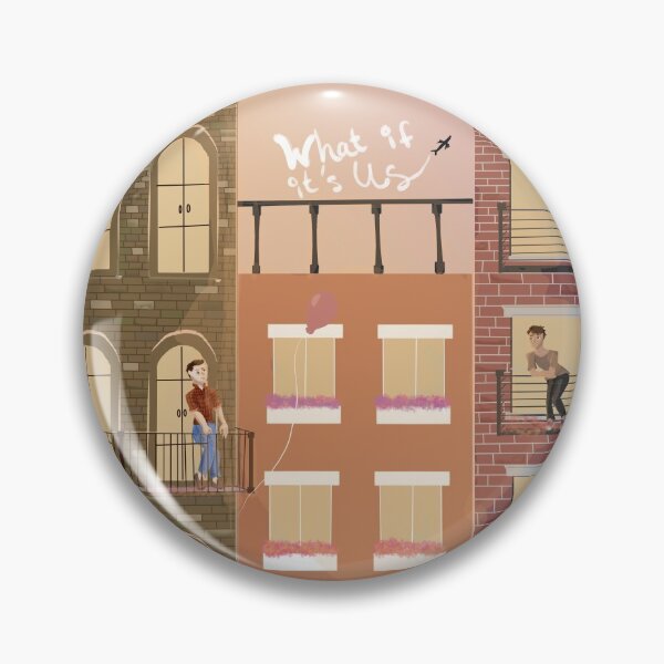 Item preview, WHAT IF IT'S US Sunset & Brownstones designed and sold by EmeryLee.