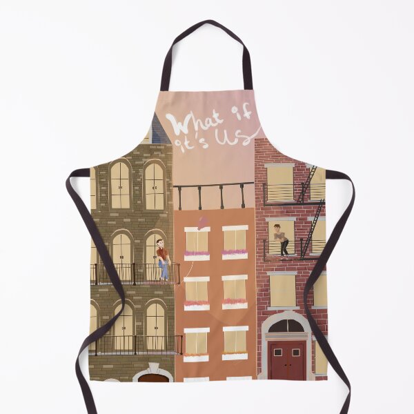 Item preview, WHAT IF IT'S US Sunset & Brownstones designed and sold by EmeryLee.