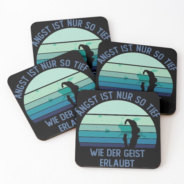 Artikelvorschau, ANGST IST NUR SO TIEF WIE DER GEIST ERLAUBT entworfen und verkauft von noahs-shop.