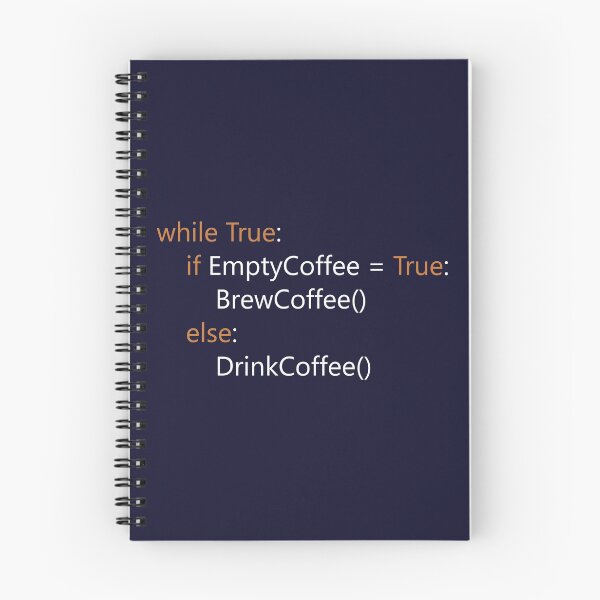 Item preview, Programming Coffee - If Empty = True - Drink Coffee designed and sold by AJ-DesignCo.