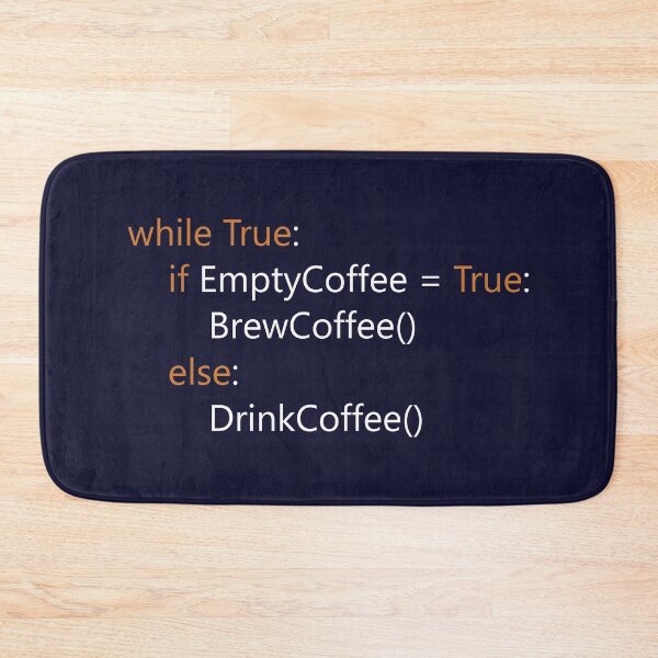 Item preview, Programming Coffee - If Empty = True - Drink Coffee designed and sold by AJ-DesignCo.