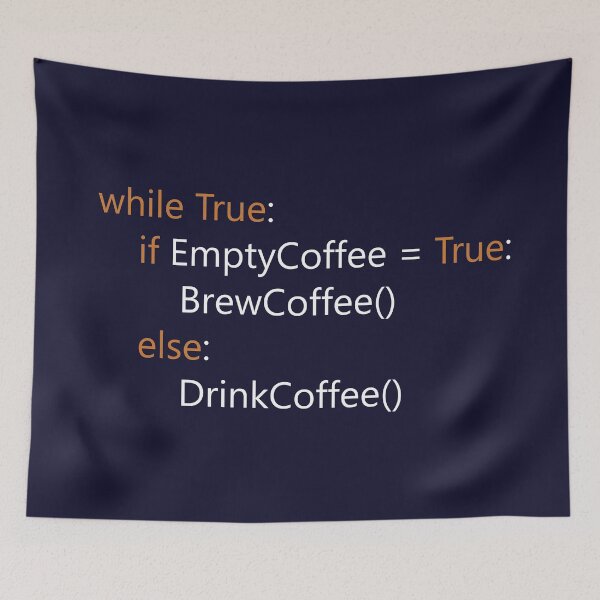 Artikelvorschau, Kaffee programmieren - Wenn leer = Richtig - Kaffee trinken entworfen und verkauft von AJ-DesignCo.