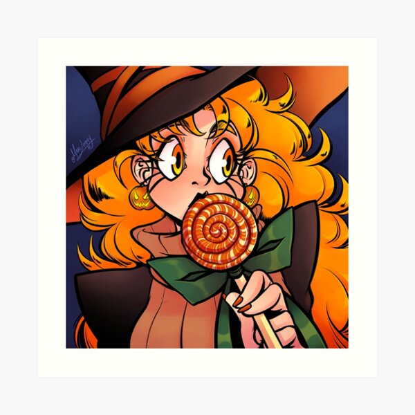 Pumpkin Candy Art Print
