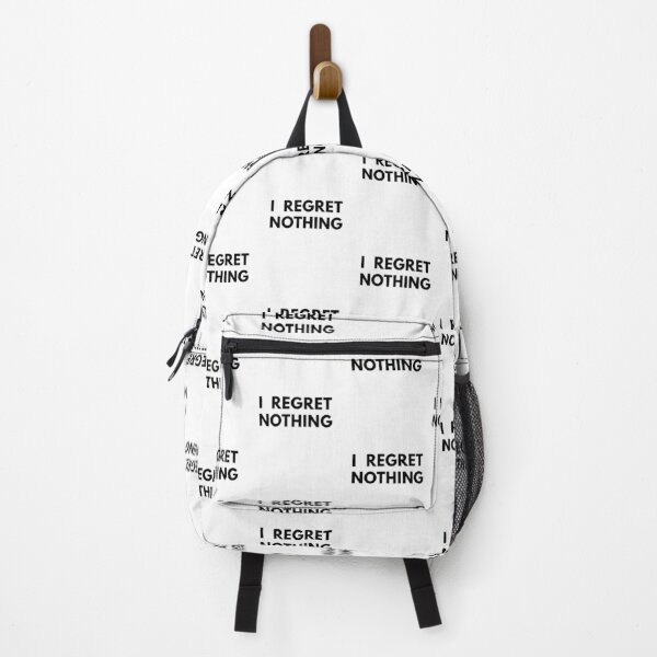 Item preview, I Regret Nothing designed and sold by Piztees.