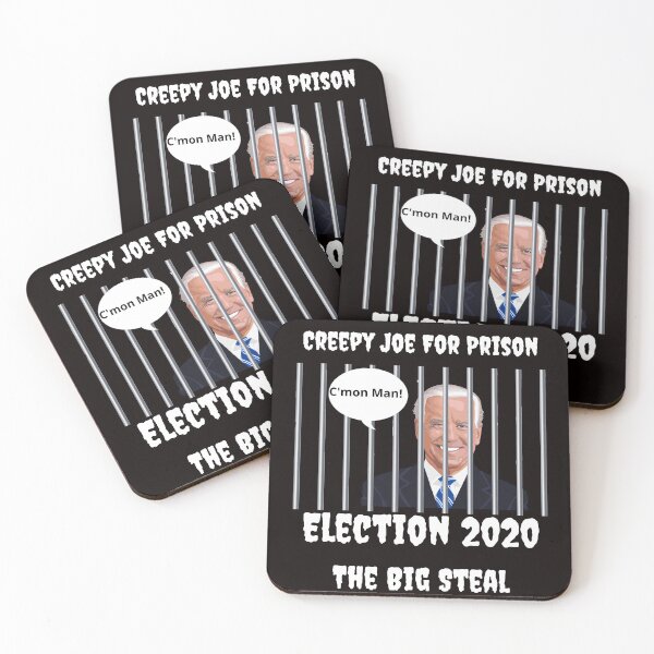 Item preview, Creepy Joe Biden for Prison 2020 C'mon Man! designed and sold by Heinessight Merch.