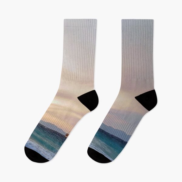 Item preview, Lone Boat Sea Sunset designed and sold by Meshili.
