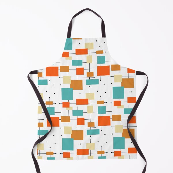 Item preview, Colorful Geometric Squares Mid Century Pattern designed and sold by Orchard Berry.