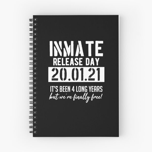 Item preview, Inauguration Day Inmate Release Day 20.01.21 We're Finally Free 4 long years designed and sold by RainbowPandas.
