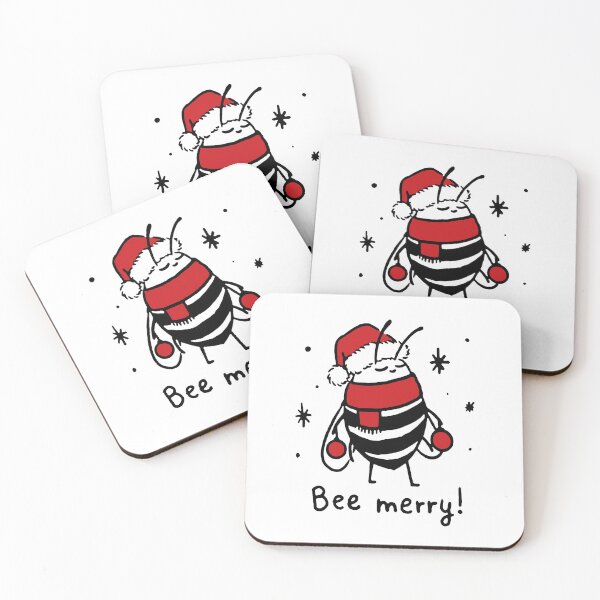 Item preview, Bee Merry Christmas Gift Bee Lover designed and sold by Alexandra Schowalter.