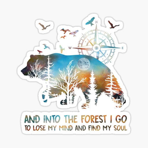Item preview, Into The Forest I Go Lose My Mind designed and sold by RessieSmitham.