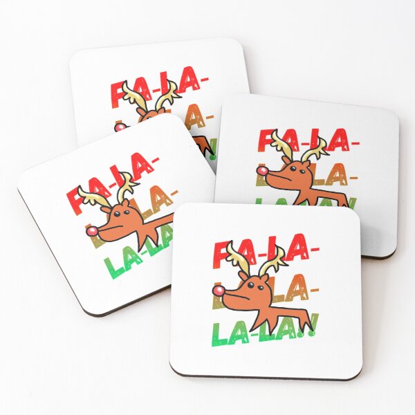 Item preview, FA-LA-LA-LA Rudolph The Reindeer 2020 designed and sold by mserido.