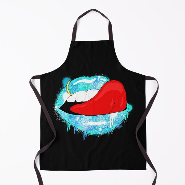 Item preview, Teal Blue Lips designed and sold by missmann.