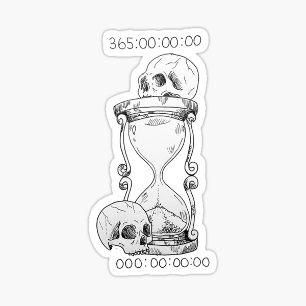 Unus Annus momento mori Sticker