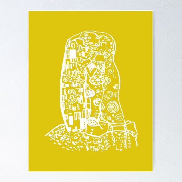 Item preview, The Kiss by Gustav Klimt designed and sold by beccainskeep.