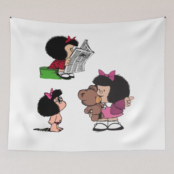 Item preview, Funny Mafalda Quino Comics designed and sold by Elena's Shop.