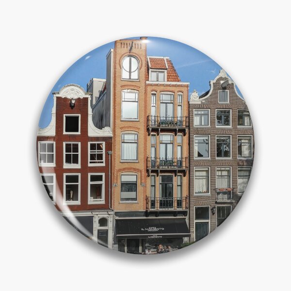 Item preview, amsterdam architecture buildings houses photo autumn fall day europe travel cafe sunny designed and sold by am-mantilla2156.