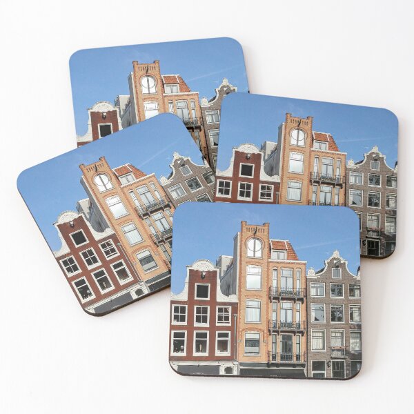 Item preview, amsterdam architecture buildings houses photo autumn fall day europe travel cafe sunny designed and sold by am-mantilla2156.
