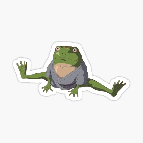 Grenouille surprise Sticker