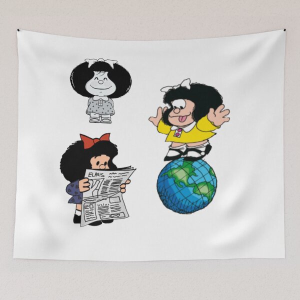 Item preview, Funny Mafalda Quino Comics designed and sold by Elena's Shop.