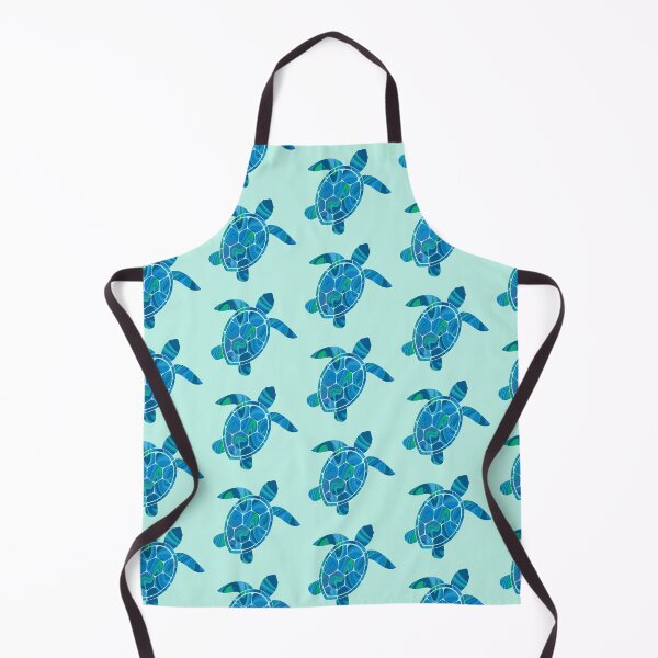 Item preview, Blue Swirl Turtle Silhouette designed and sold by laurenmoee.