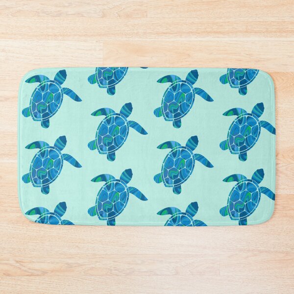 Item preview, Blue Swirl Turtle Silhouette  designed and sold by laurenmoee.