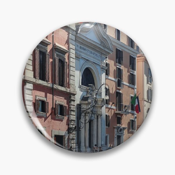 Item preview, traditional rome italy italian street buildings designed and sold by am-mantilla2156.