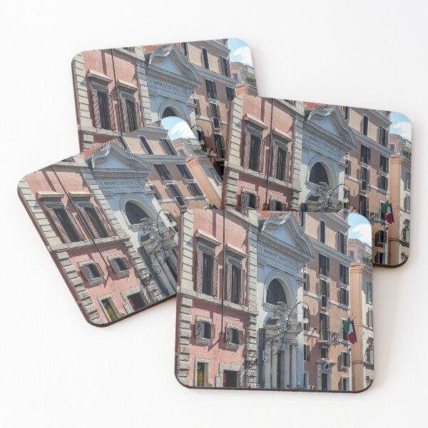 Item preview, traditional rome italy italian street buildings designed and sold by am-mantilla2156.