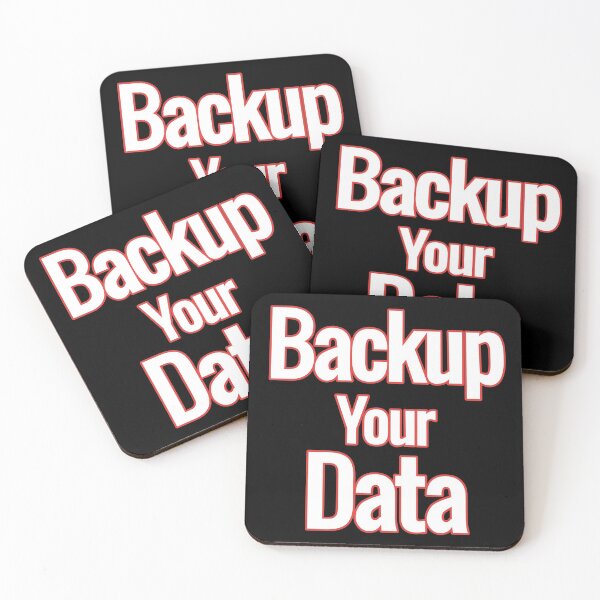 Item preview, Back up your data designed and sold by Mapache Salvage.