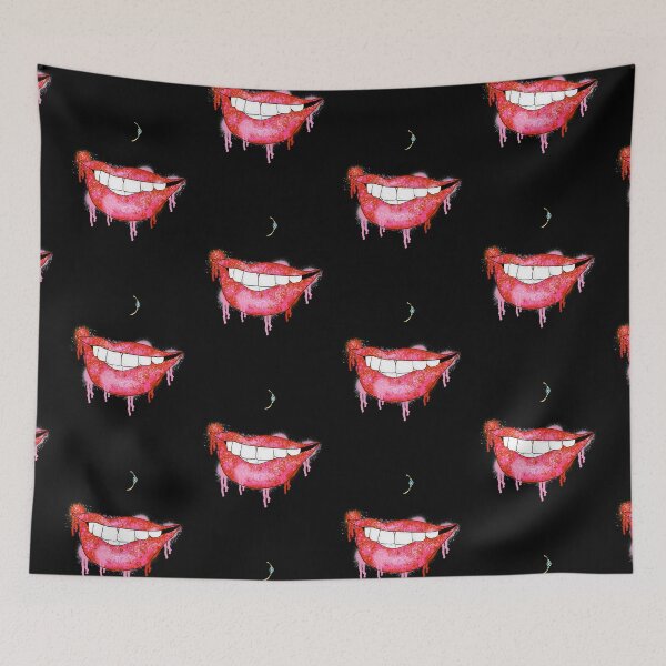Item preview, Red Lips And Nose Ring designed and sold by missmann.