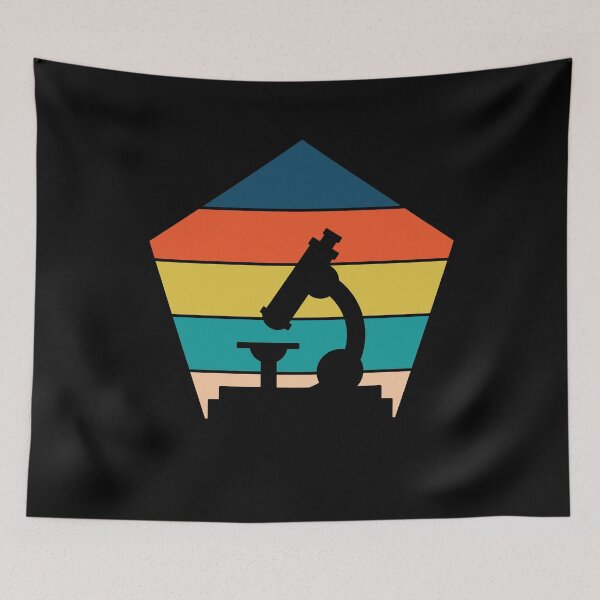Item preview, 80s ROCK RETRO POLYGON SUNSET MICROSCOPE SCIENCE designed and sold by Hippiesole.