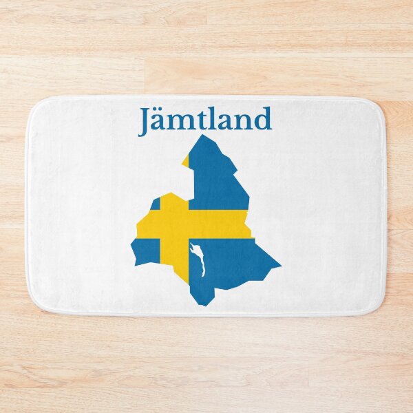 Item preview, Jamtland Province Map, Swedish Province, Sweden. designed and sold by marosharaf.