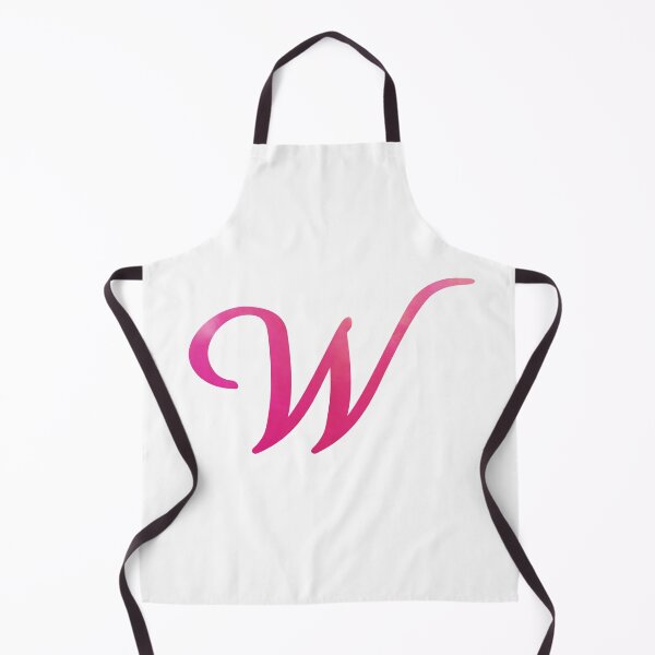 Item preview, Letter W Pink Color Monogram Script, Personalized Initial designed and sold by Star58.