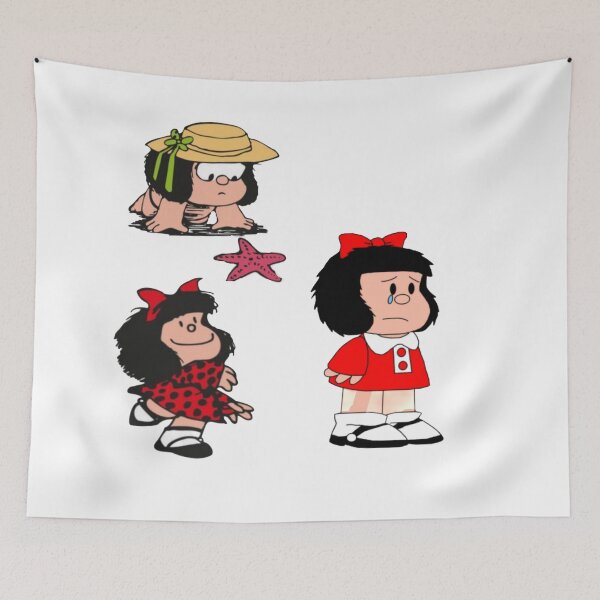 Item preview, Funny Mafalda Quino Comics designed and sold by Elena's Shop.