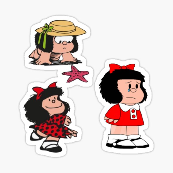 Item preview, Funny Mafalda Quino Comics designed and sold by Elena's Shop.