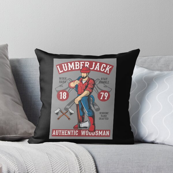 Item preview, Lumberjack Authentic Woodsman designed and sold by ABCKT.
