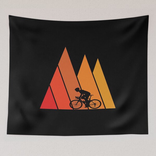 Item preview, Mountain Roads - Cyclist  designed and sold by HeatherPore.