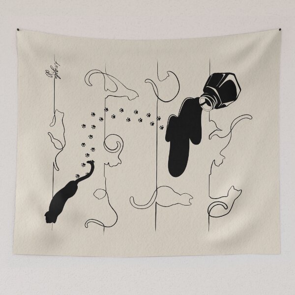 Item preview, Inky Cats designed and sold by angiestown.