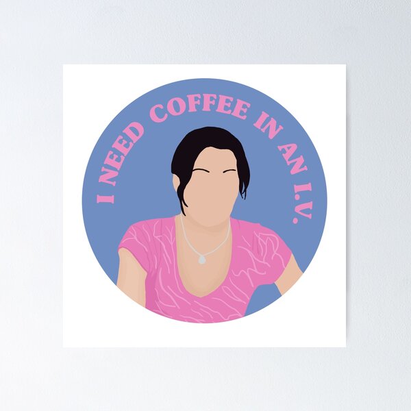 Item preview, I Need Coffee in an I.V.  designed and sold by Serendipity Studios.