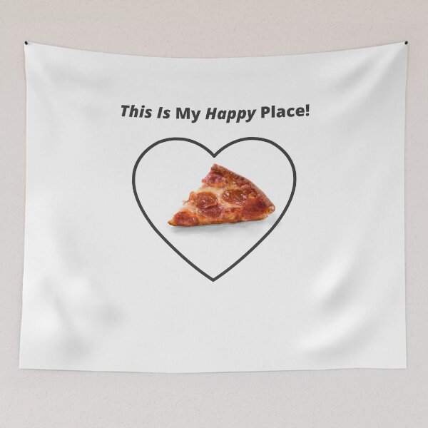 Item preview, This Is My Happy Place Pizza designed and sold by MuscleCarTs.