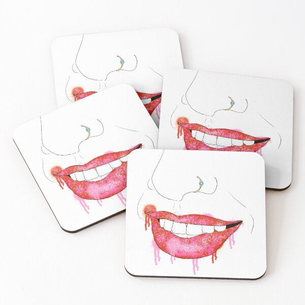 Item preview, Nose Ring And Red Lips  designed and sold by missmann.