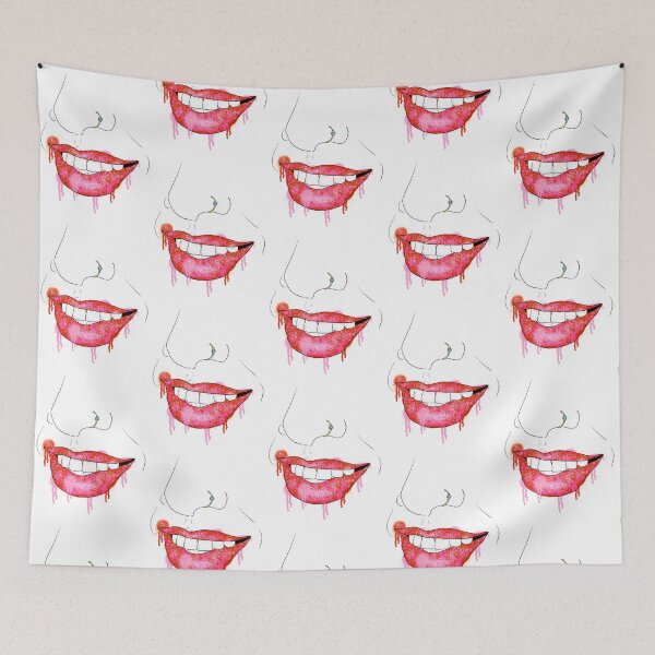 Item preview, Nose Ring And Red Lips  designed and sold by missmann.