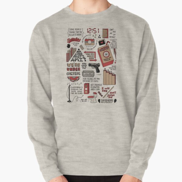 Le collage des coups Sweatshirt épais