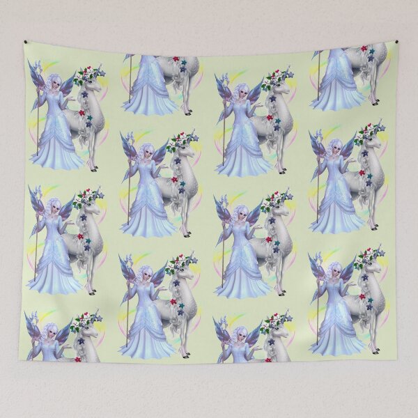 Item preview, The Fairy and the Unicorn, a winters tale designed and sold by LoneAngel.